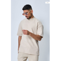 Oversized T-Shirt - Beige